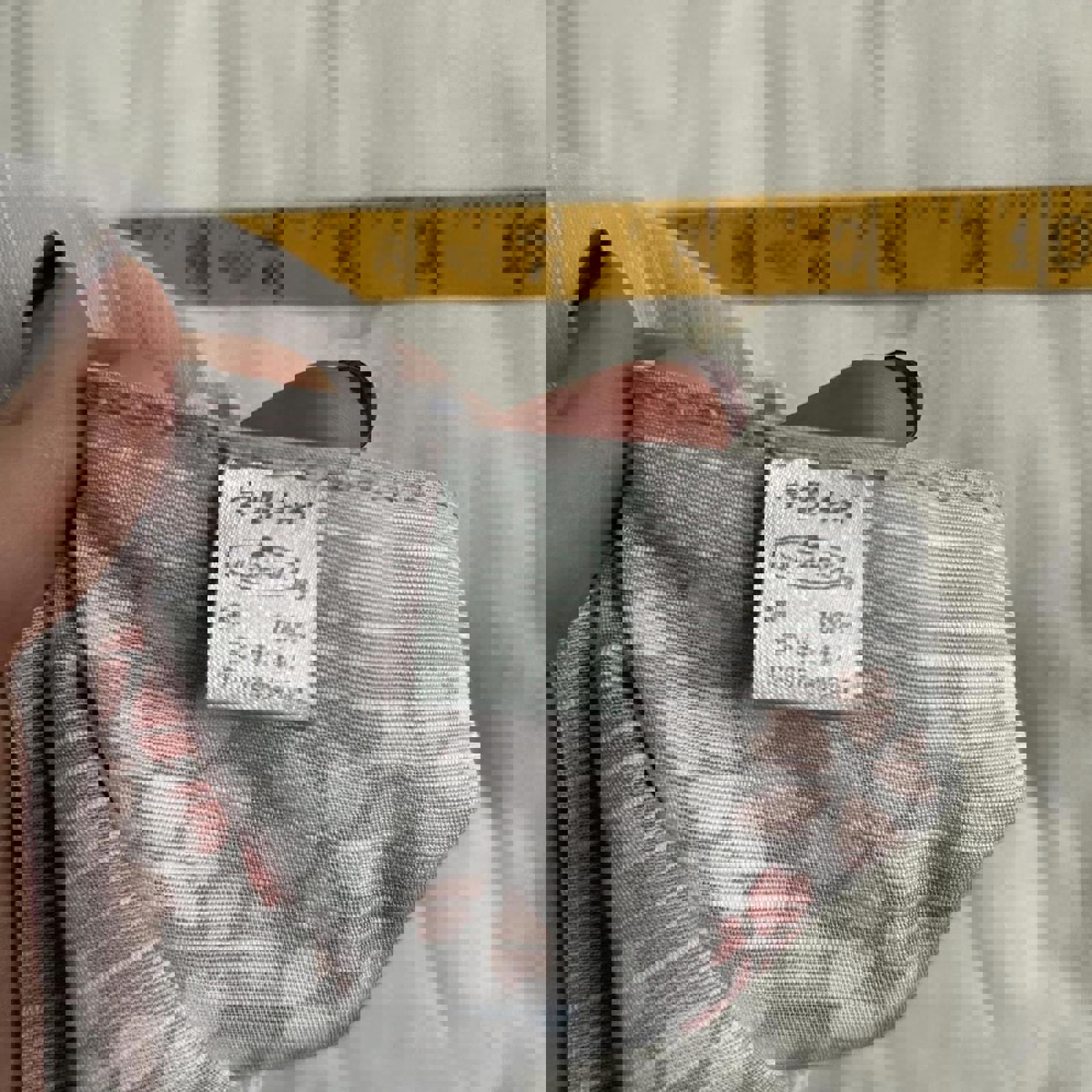 Grey and pink cherry blossom print bandana 0855