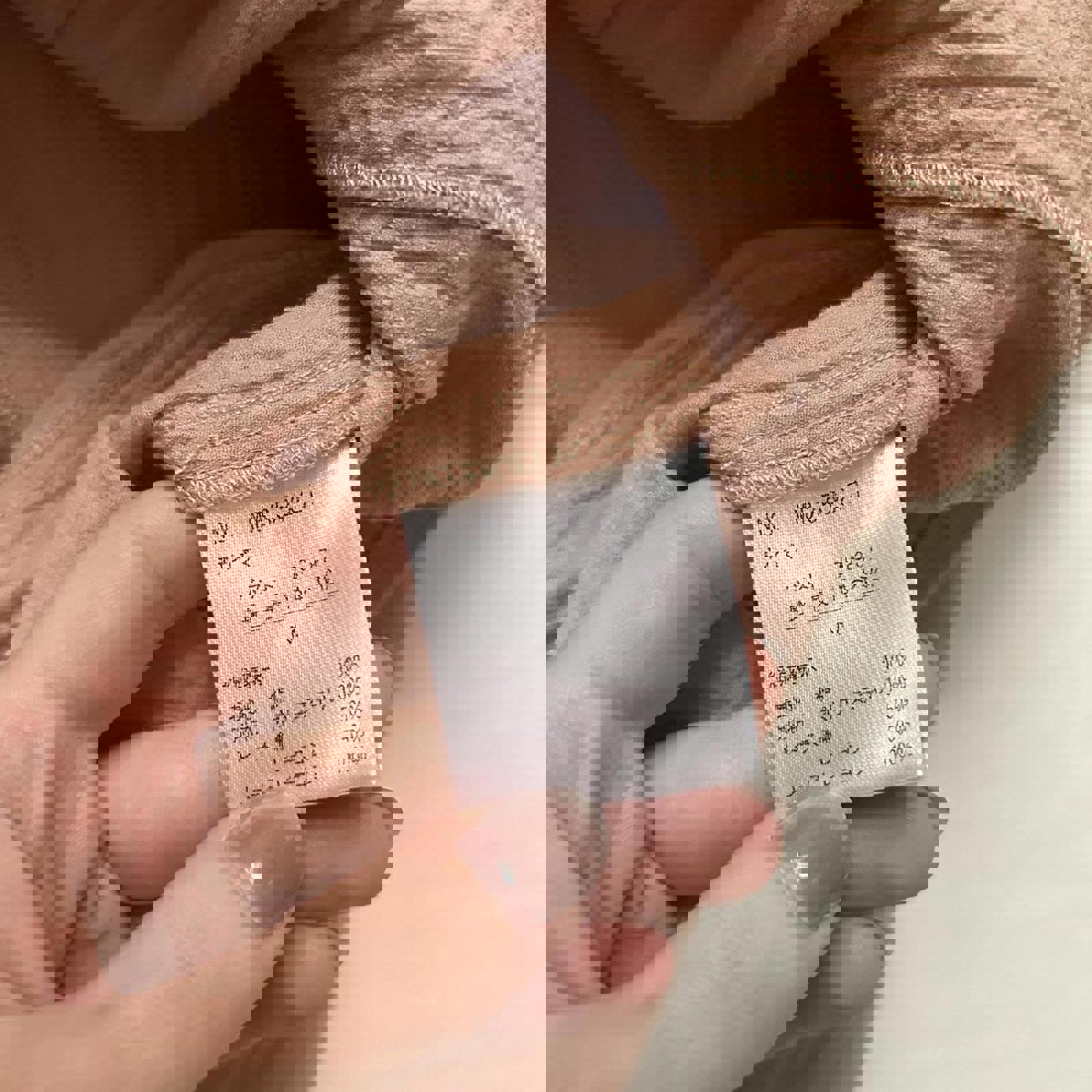 Axes Femme tan button-up collared dress with tie waist