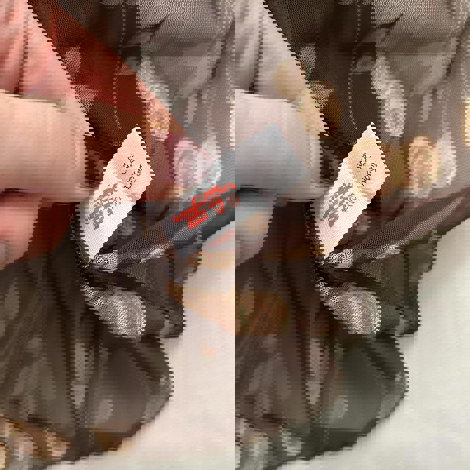 Brown floral lace sheer mesh babydoll cami dress flower print adjustable straps