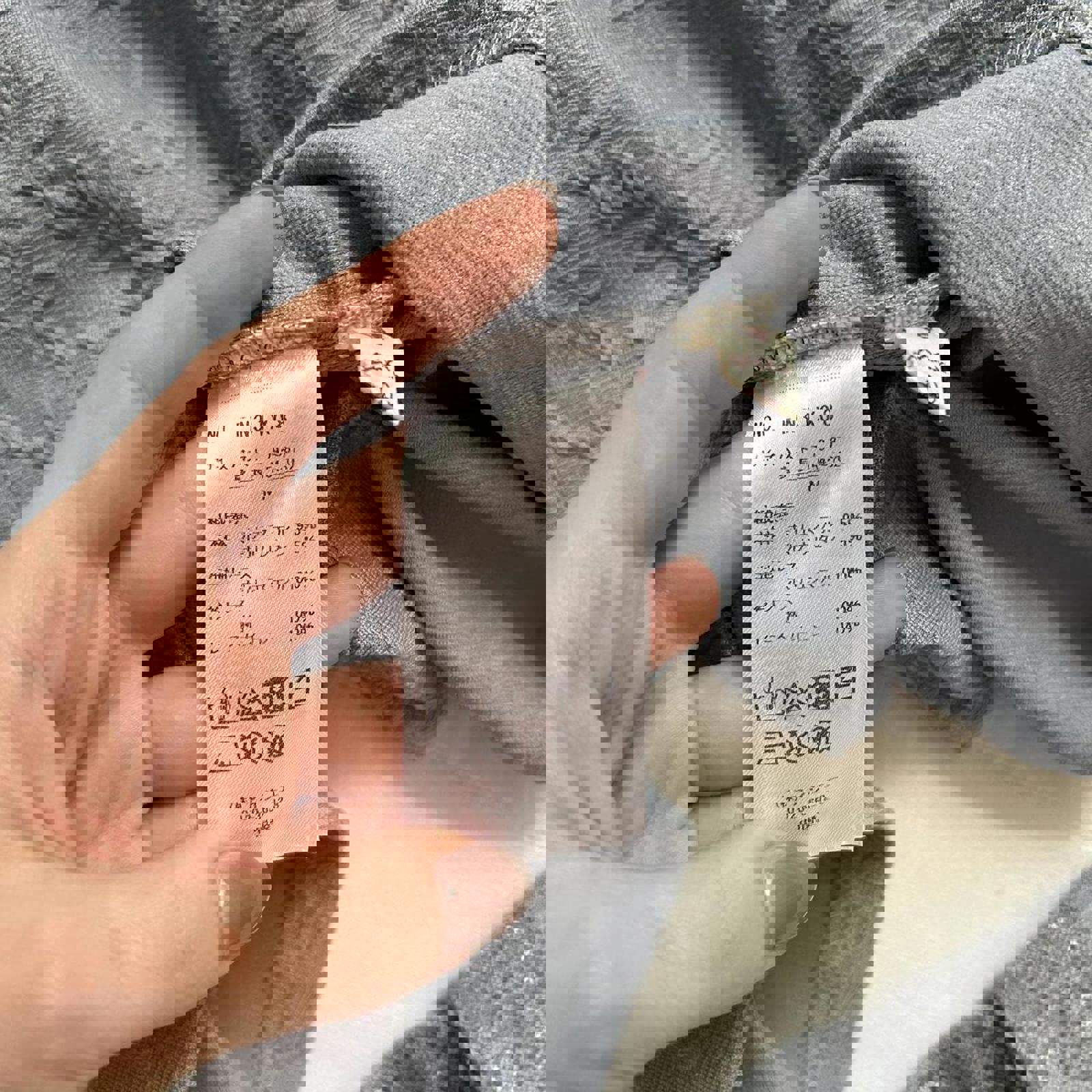 Axes Femme baby blue lace long sleeve top with sheer bib detail