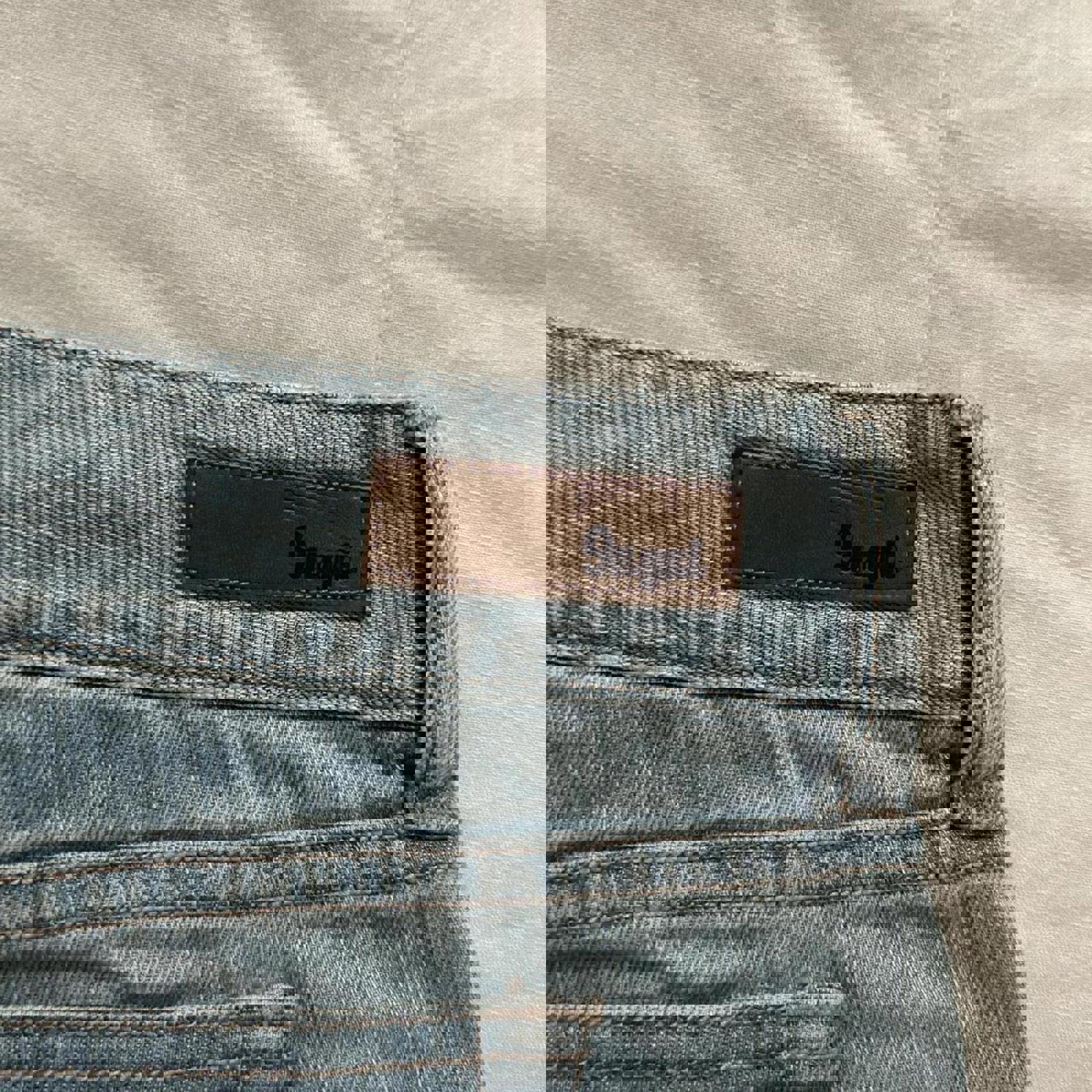 IGNI Japanese brand Low-rise blue denim shorts Size xs