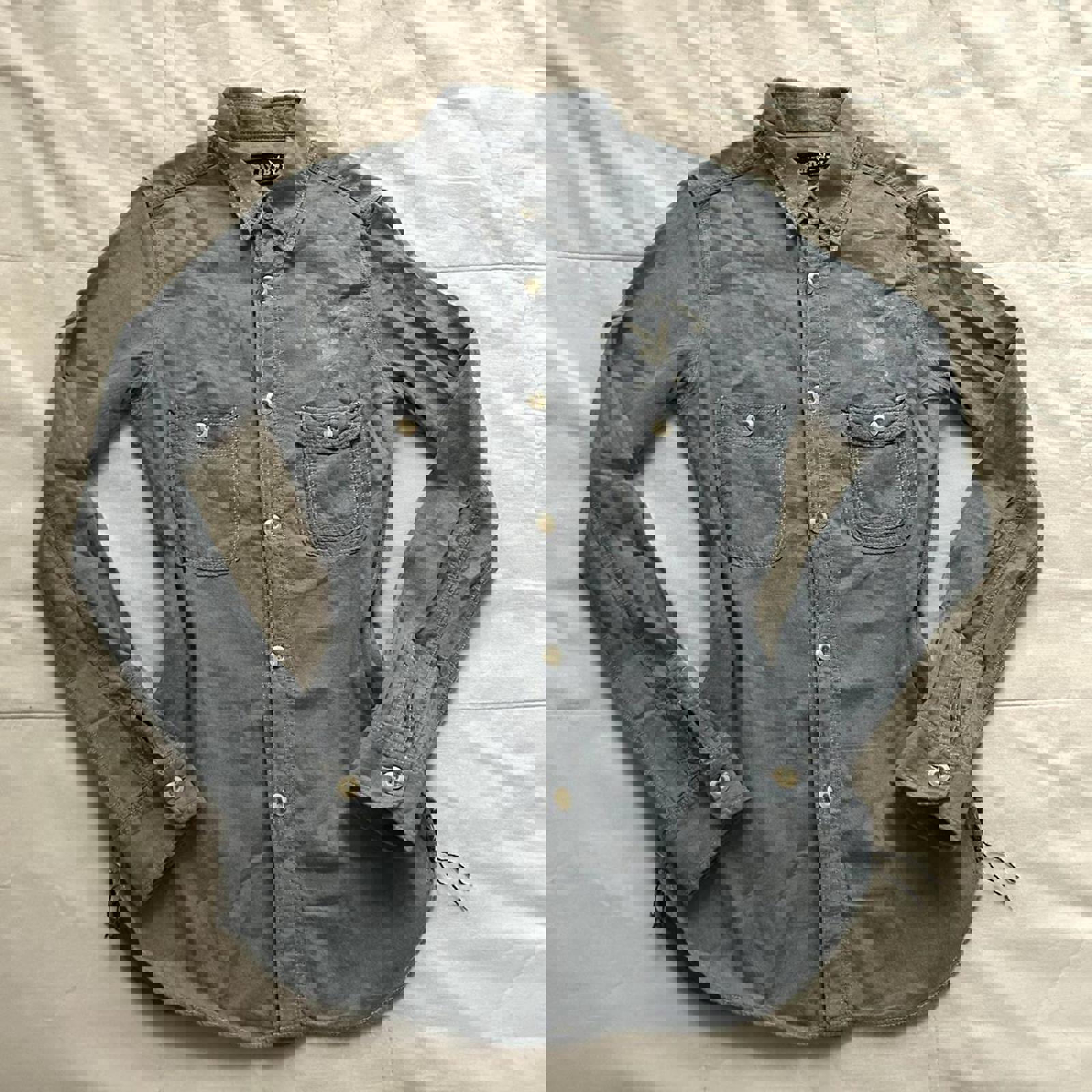 Hysteric Glamour Playboy chambray button down shirt